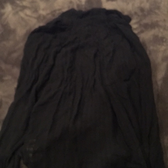 BDG Front Knot Top (Black) - Picture 4 of 4